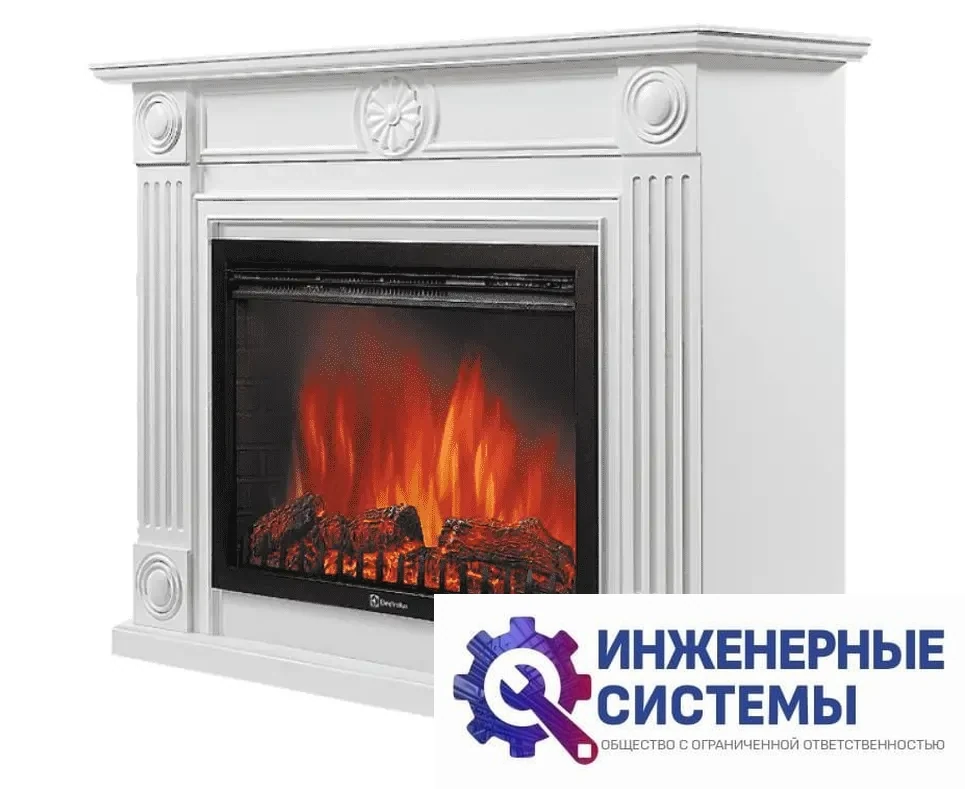 Firelight Frame 25 белый портал для камина, фото 2