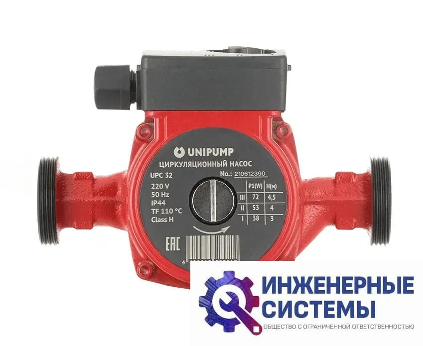 Unipump UPC 32-60 180 циркуляционный насос, фото 2