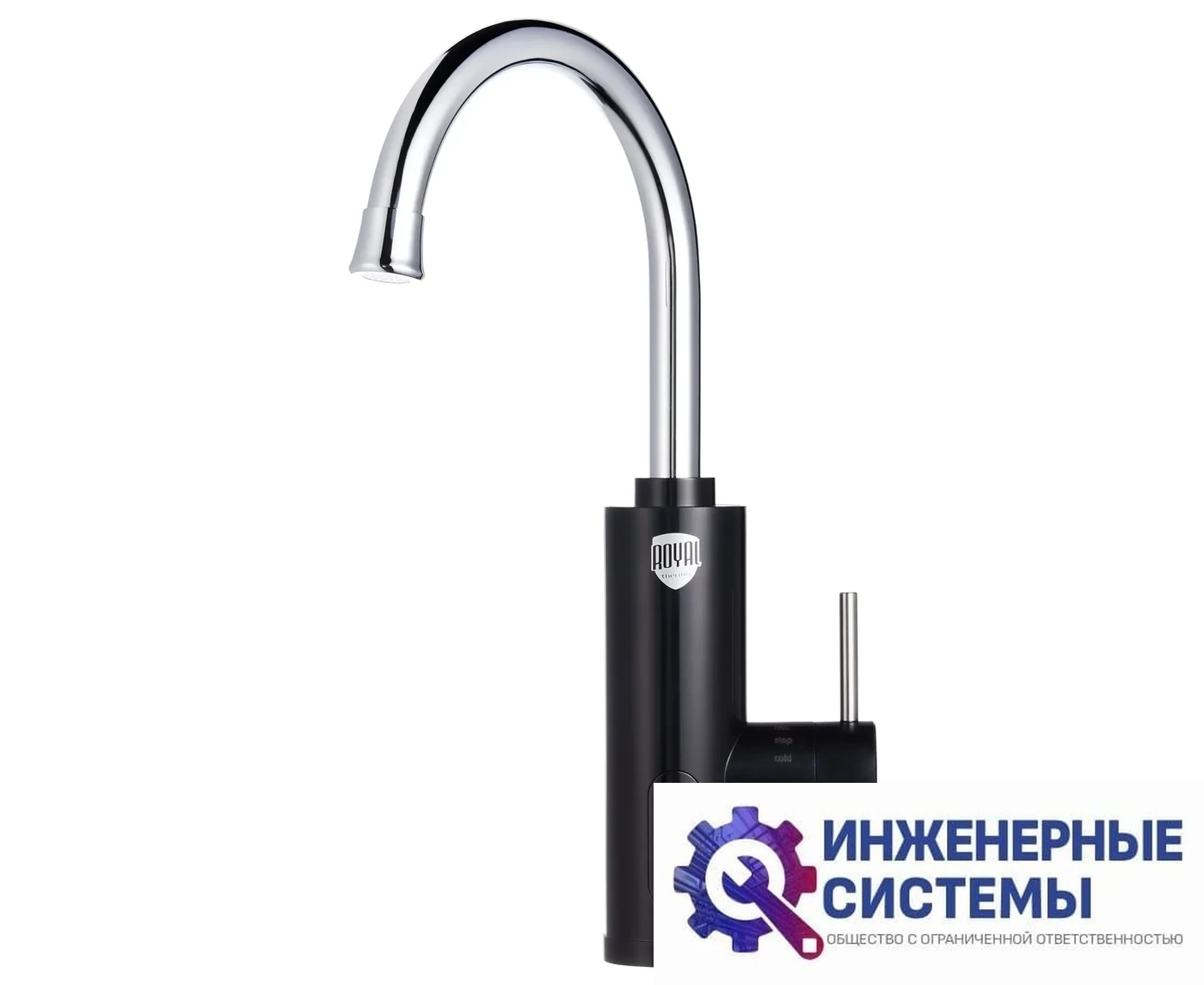 Royal Thermo QuickTap (Black) проточный водонагреватель, фото 2