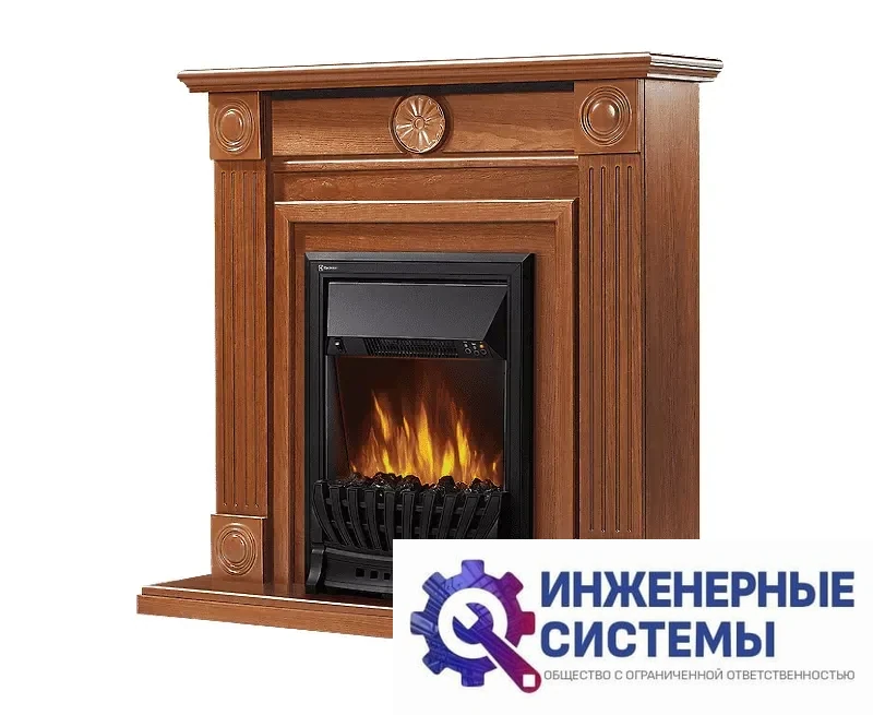 Firelight Frame Classic портал для камина шпон дуб, фото 2