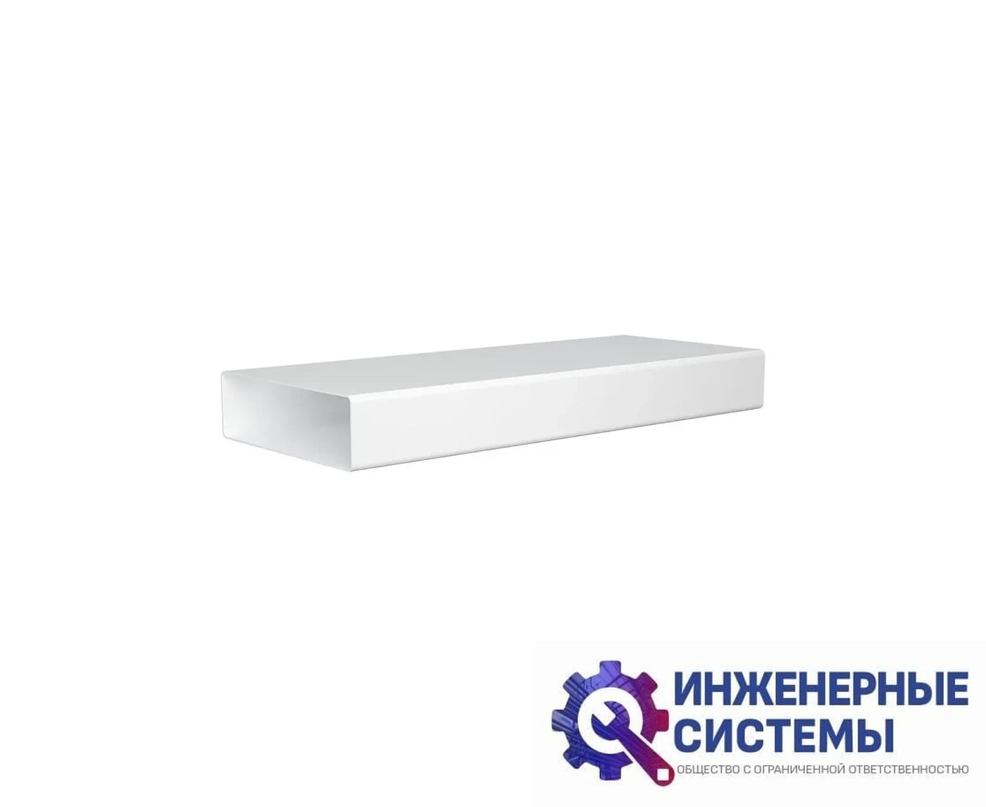 Era 620ВП1 (60х204 мм; L=1 м) воздуховод пластиковый, фото 2
