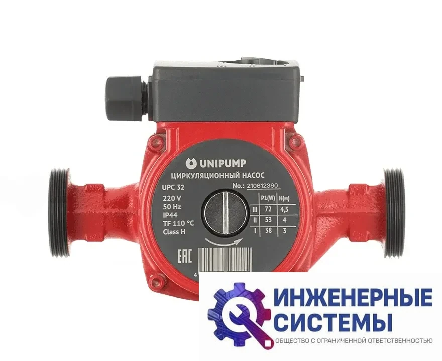 Unipump UPC 32-80 180 циркуляционный насос, фото 2