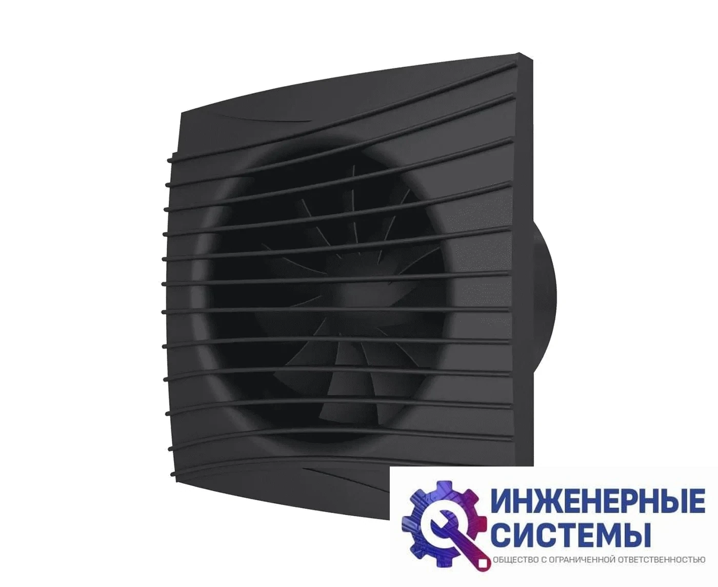 Бытовой вентилятор Diciti Silent 5C Matt Black, фото 2