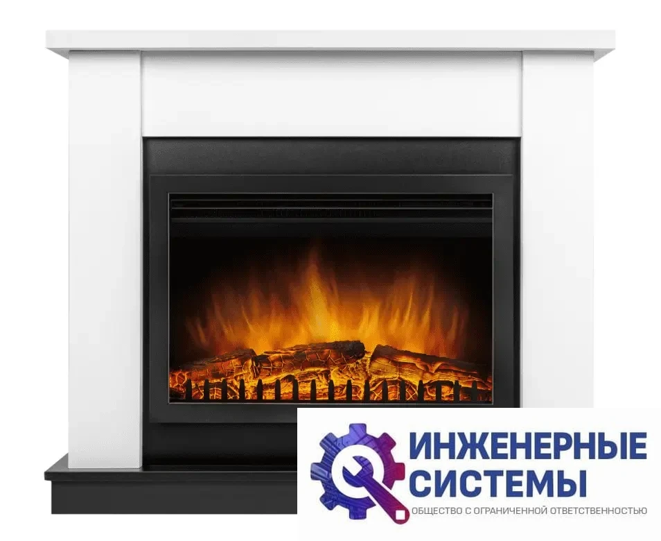 Firelight Canto 25 белый портал для камина, фото 2