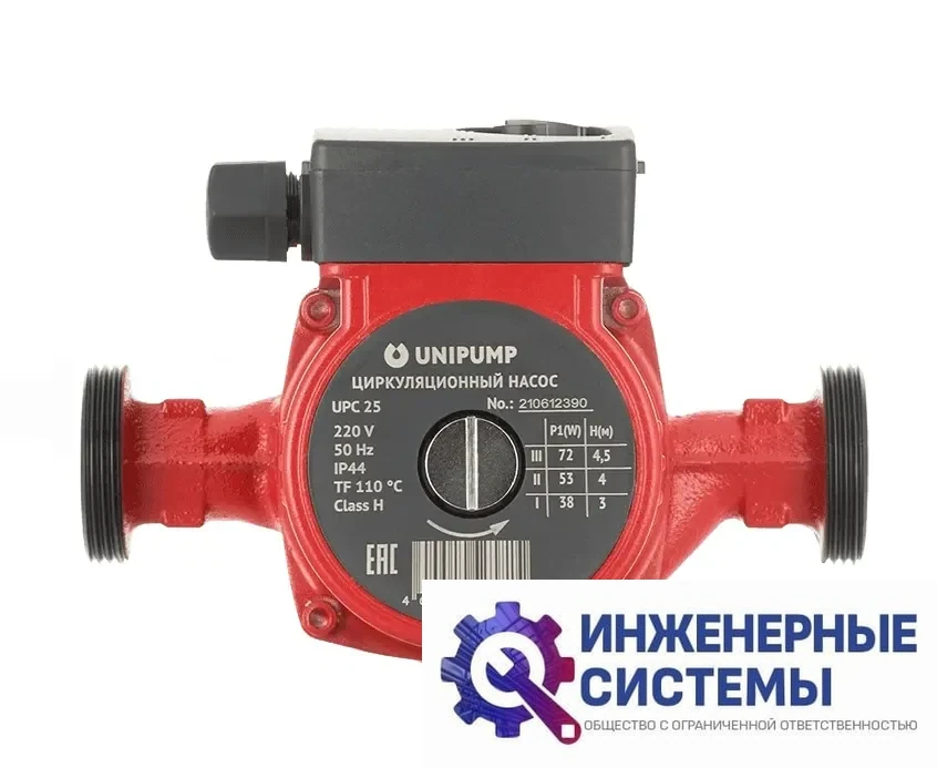 Unipump UPC 25-80 180 циркуляционный насос, фото 2