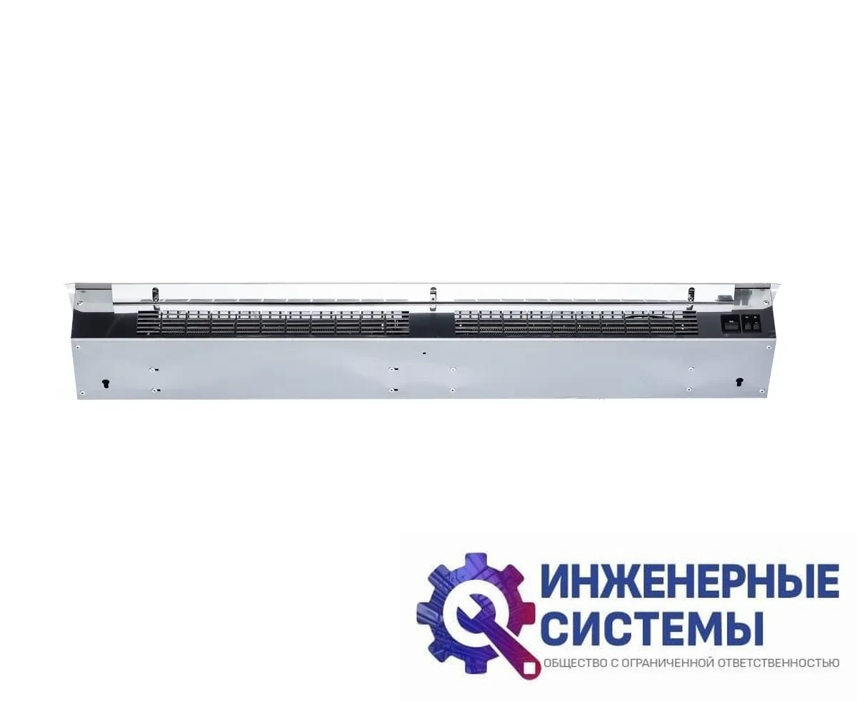 Тропик Е2 Techno электрическая тепловая завеса нержавеющая сталь, фото 2