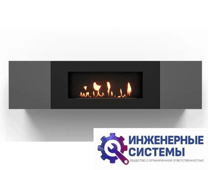 Firelight BFP-P1600 графит тумба с биокамином, фото 2