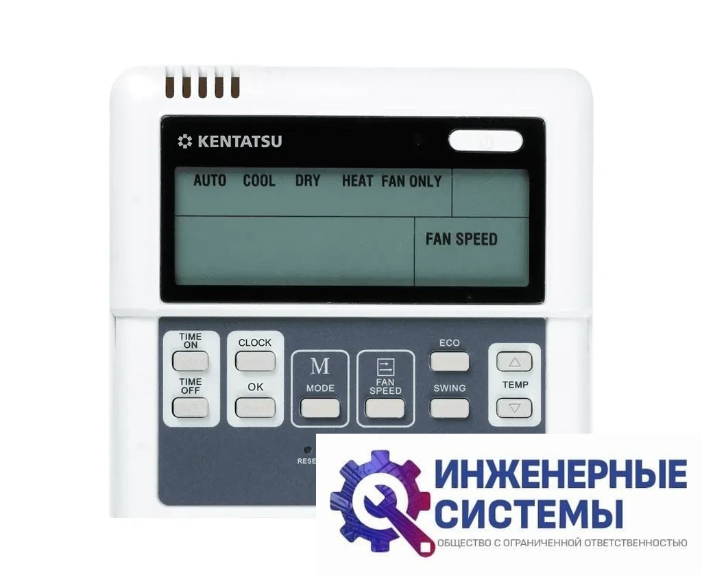 Kentatsu KQZE35H0EN1 фанкойл кассетный, фото 2