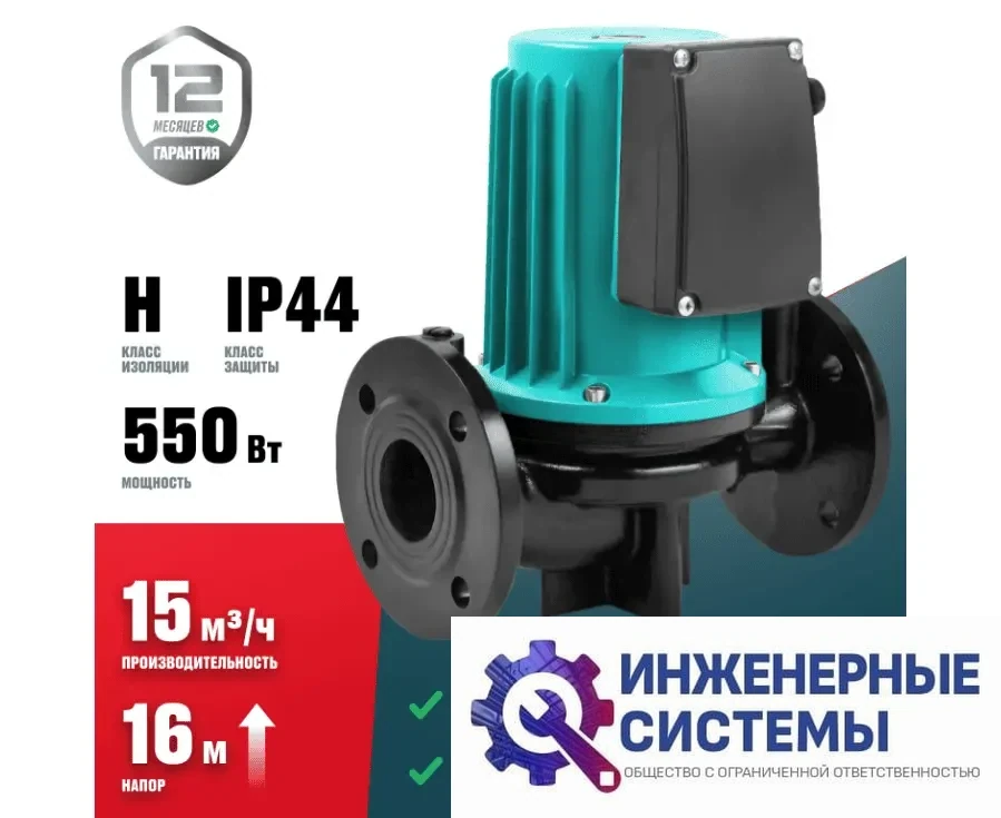 Alteco CP 50-16/250 SF насос циркуляционный, фото 2