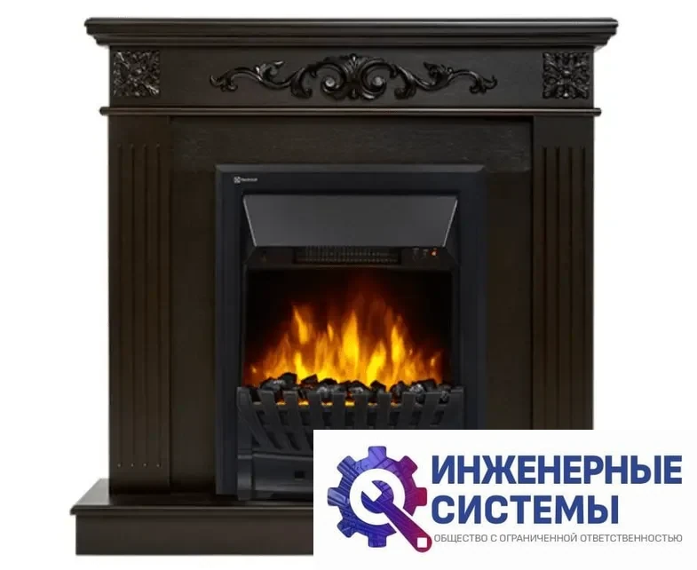 Firelight Noce Classic шпон венге портал для камина, фото 2