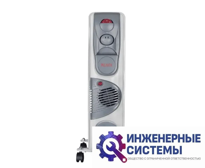 Ресанта ОМ-12НВ обогреватель масляный, фото 2