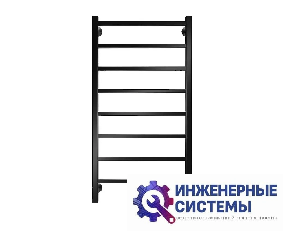 Royal Thermo Axel П8 500х1000 черный полотенцесушитель электрический, фото 2