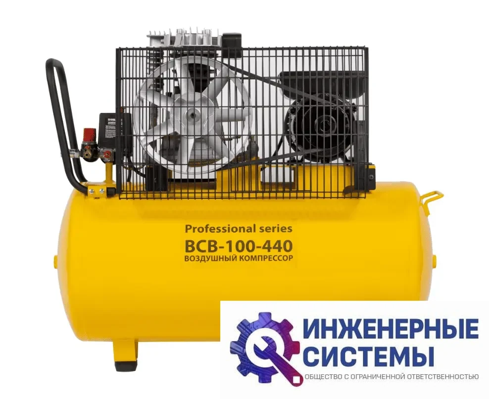 Ballu BCB-100-440 компрессор поршневой масляный, фото 2