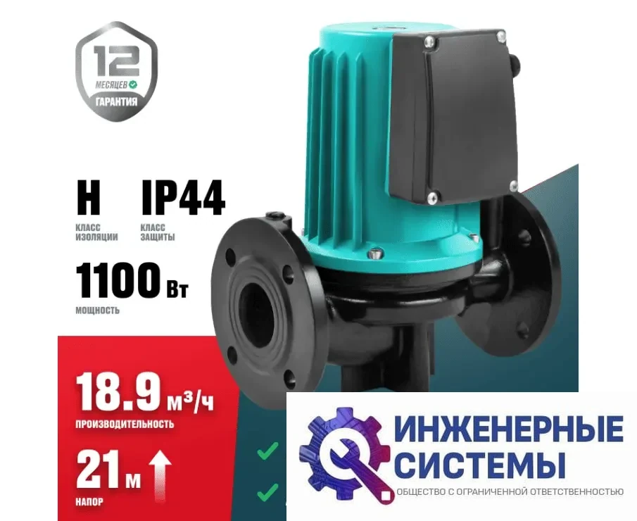 Alteco CP 50-21/250 SF насос циркуляционный, фото 2