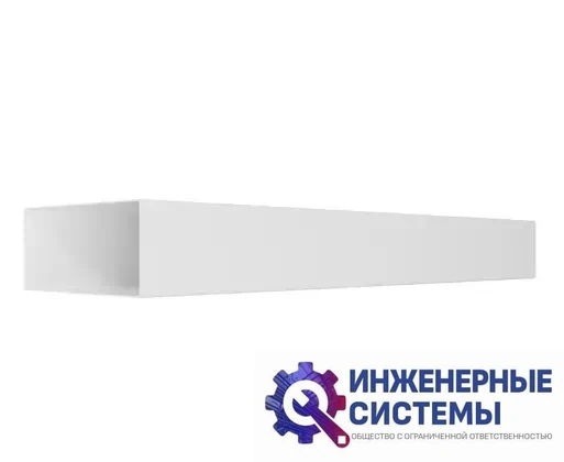 Era 922ВП (90х220 мм; L=0,5 м) воздуховод пластиковый, фото 2