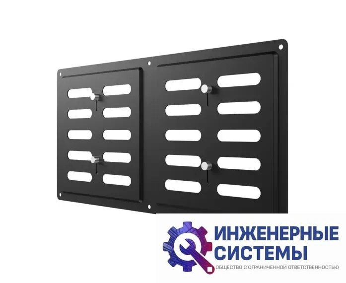 Era 3015mer black решетка из оцинкованной стали купить в Иркутске, фото 2