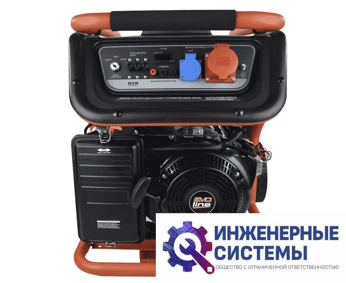 Evoline KB 9003 E бензогенератор 8,5 кВт, фото 2