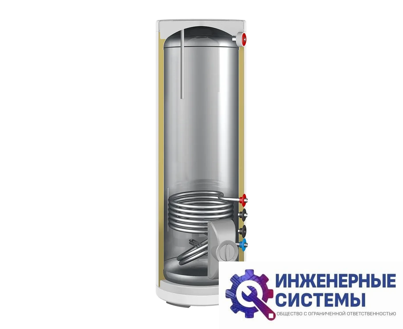 Thermex IRP 300 V (combi) водонагреватель комбинированный, фото 2