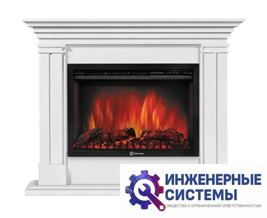 Firelight Castello 30 Белый портал для камина, фото 2