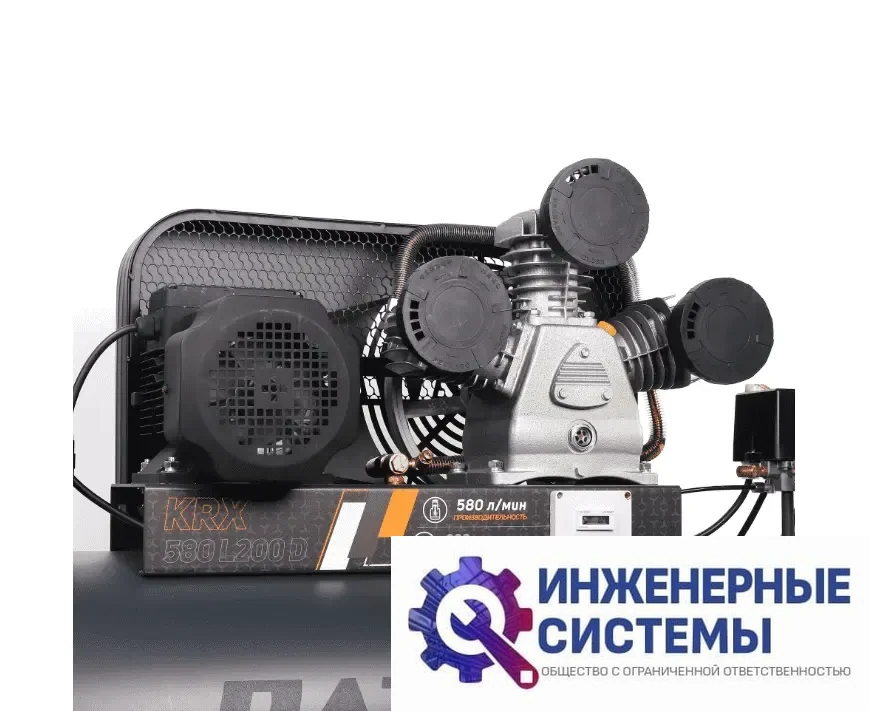 Patriot KRX 580 L200 D компрессор поршневой масляный, фото 2