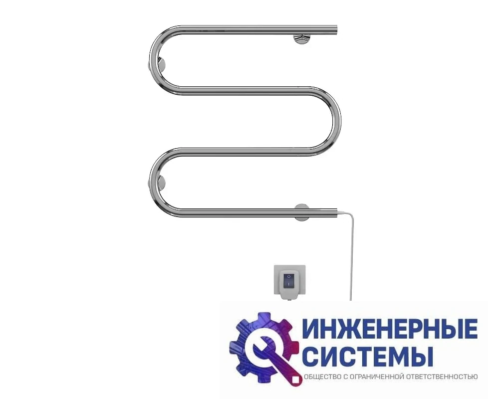 Royal Thermo 500х500 м-обр полотенцесушитель электрический, фото 2