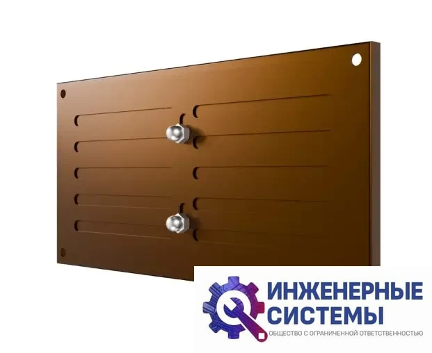 Era 2010МЕР-В Коричневая решетка из оцинкованной стали купить в Иркутске, фото 2