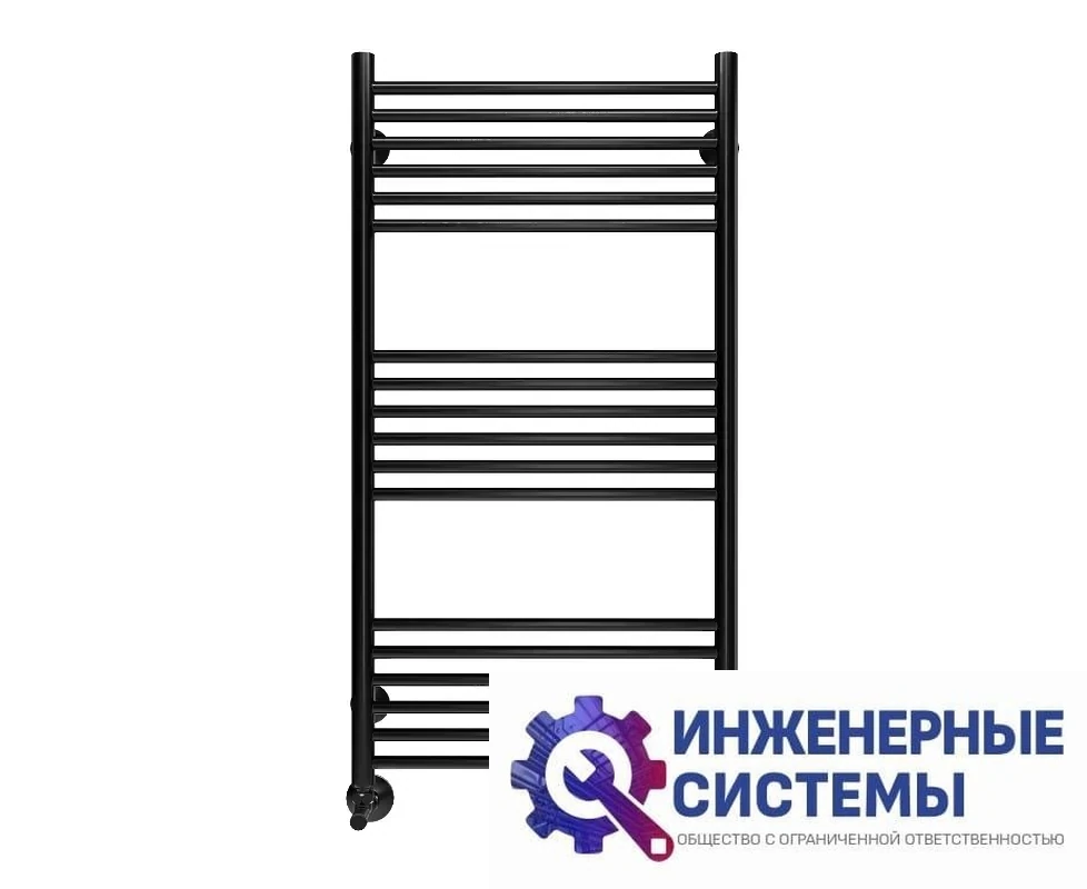 Royal Thermo Casa П18 500х1000 черный полотенцесушитель, фото 2