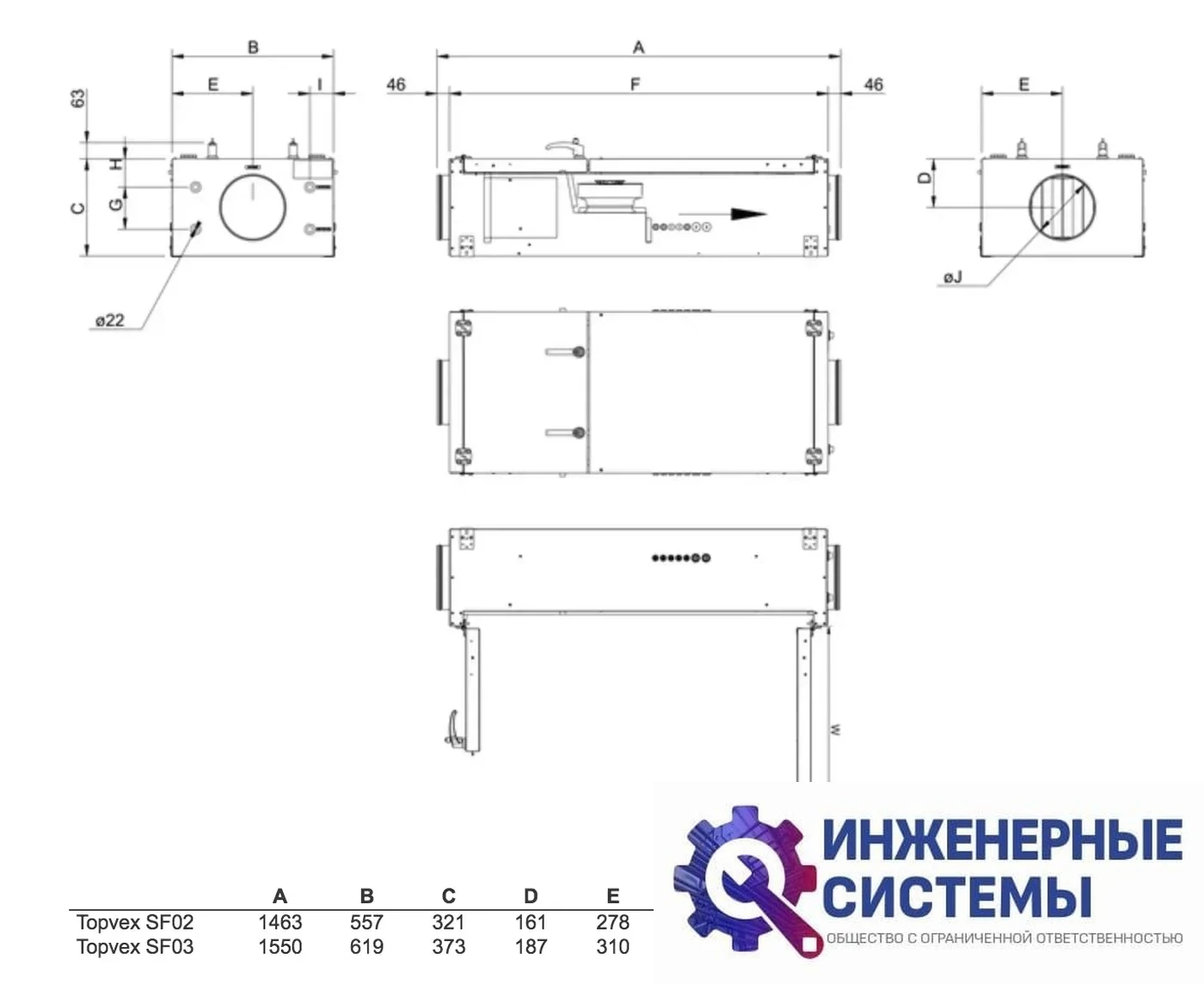 Приточная установка Systemair Topvex SF02 EL 4,5 кВт, фото 2