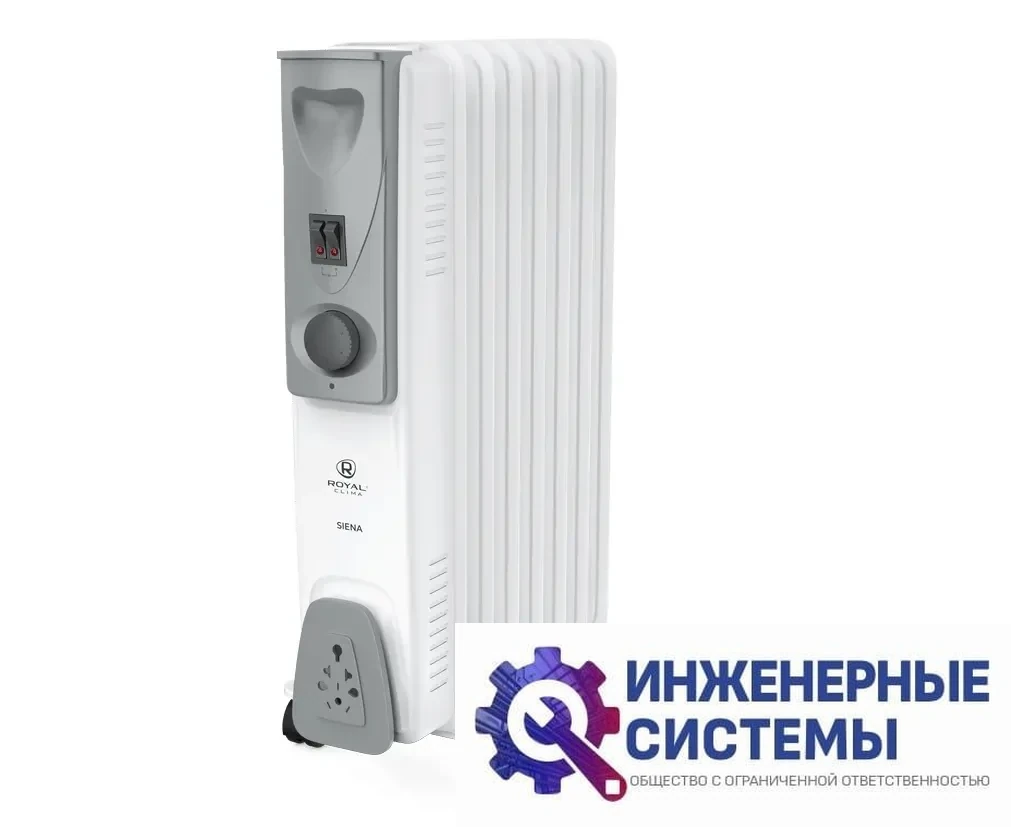 Royal Clima ROR-S7-1500M обогреватель масляный, фото 2