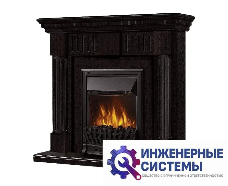 Firelight Colonna Classic портал для камина шпон венге, фото 2