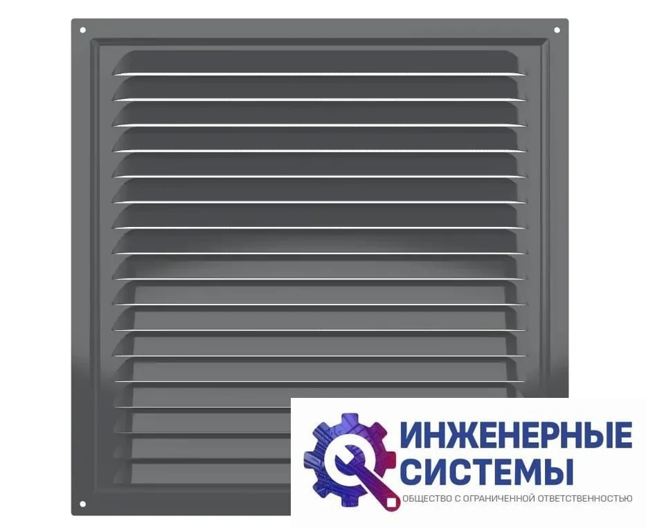 Era 3030МЭ Gray решетка из оцинкованной стали, фото 2