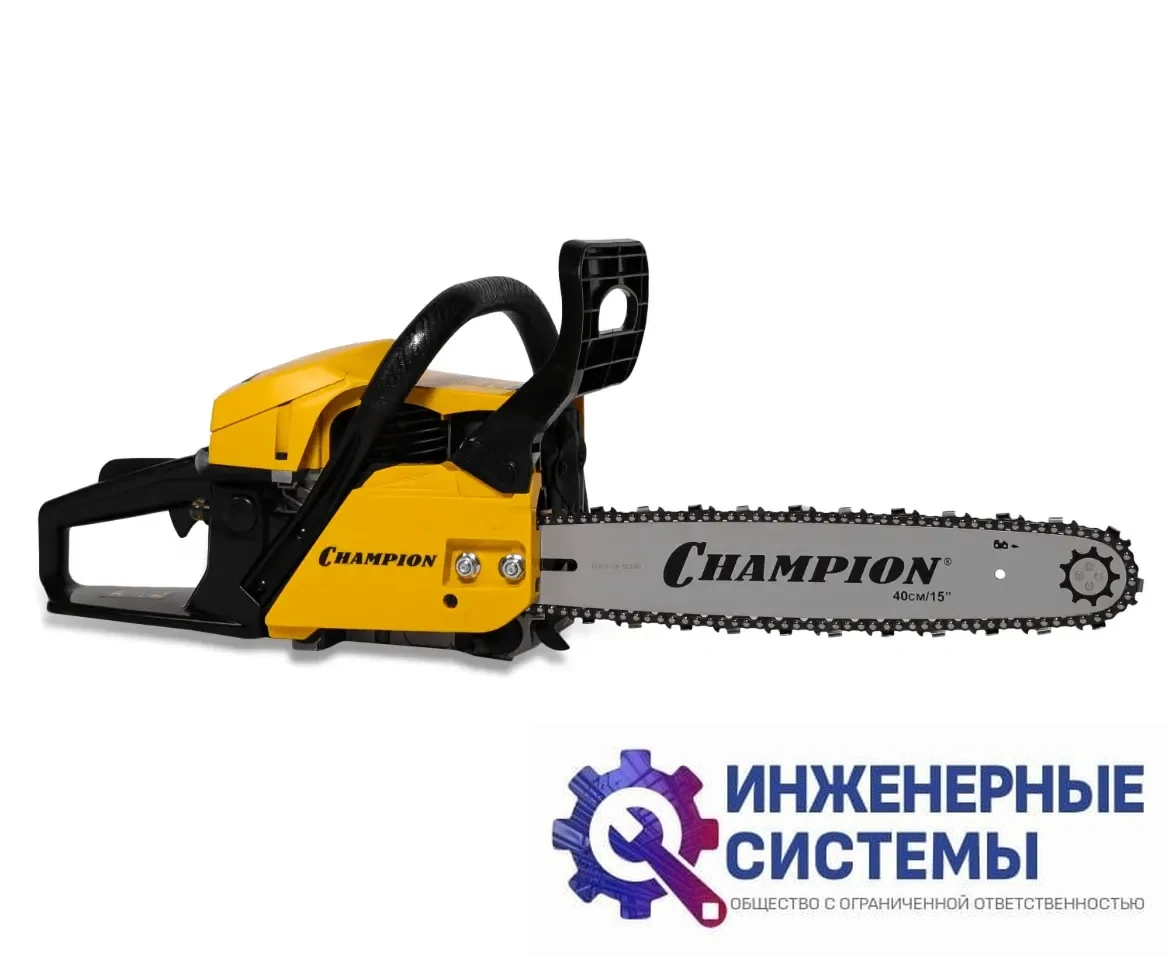 Champion 246-15 бензопила, фото 2