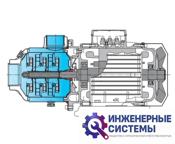 Calpeda MXH 3204/A насос поверхностный, фото 2