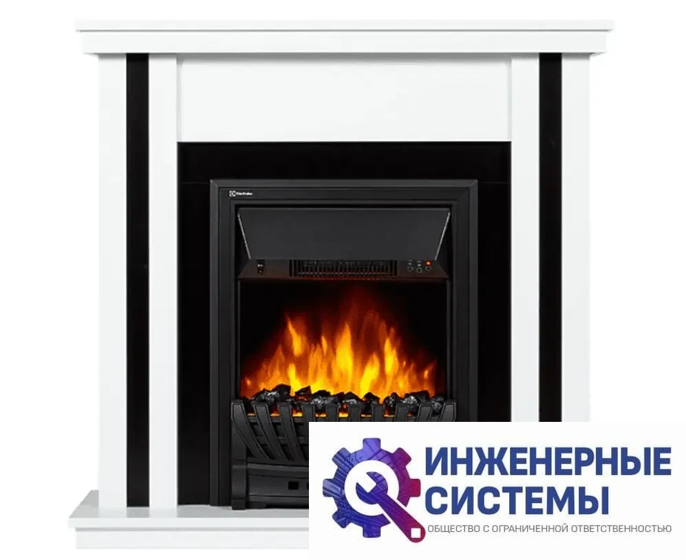 Firelight Trend Classic белый портал для камина, фото 2