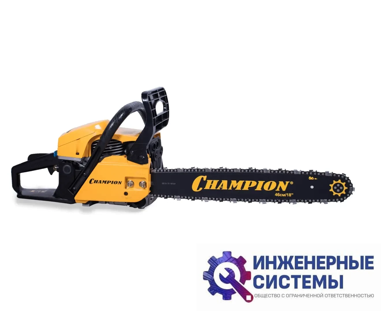 Champion 256-18 бензопила, фото 2