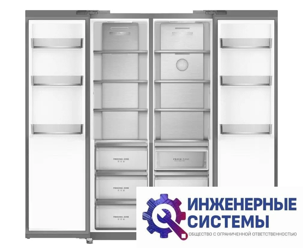 Бирюса SBS 644 I двухкамерный холодильник, фото 2