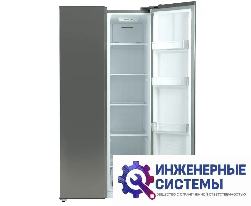 Бирюса SBS 400 I двухкамерный холодильник, фото 2
