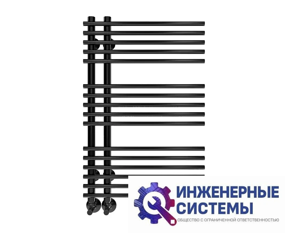 Royal Thermo Pino П16 500х800 черный полотенцесушитель, фото 2