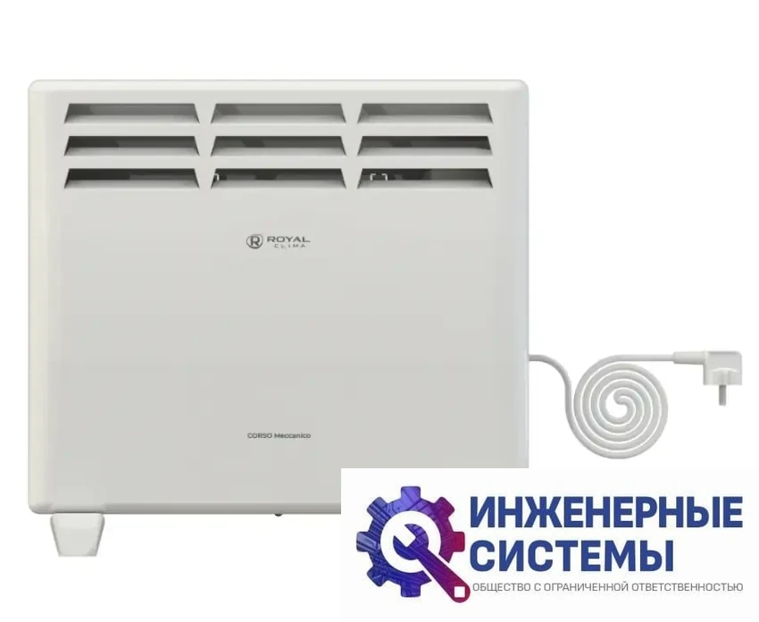 Royal Clima REC-C1000M конвектор 1 кВт, фото 2