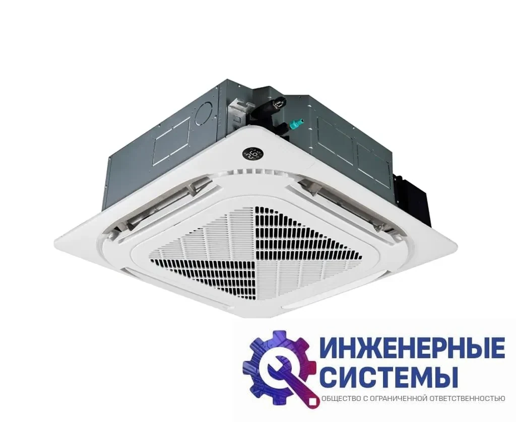Kentatsu KSVB70HZAN1R/KSUNB70HZAN1/KPU95-DR кассетный кондиционер 7,5 кВт, фото 2