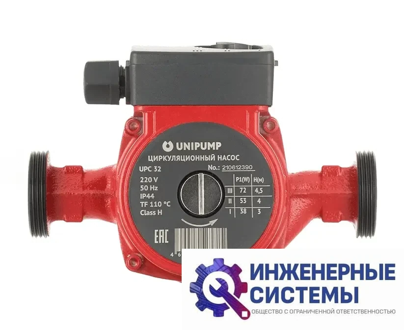 Unipump UPC 32-40 180 циркуляционный насос, фото 2