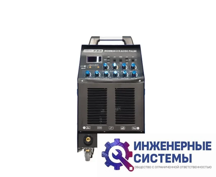 AuroraPRO IRONMAN 315 AC/DC PULSE (TIG+MMA) + аттестат НАКС сварочный аппарат, фото 2