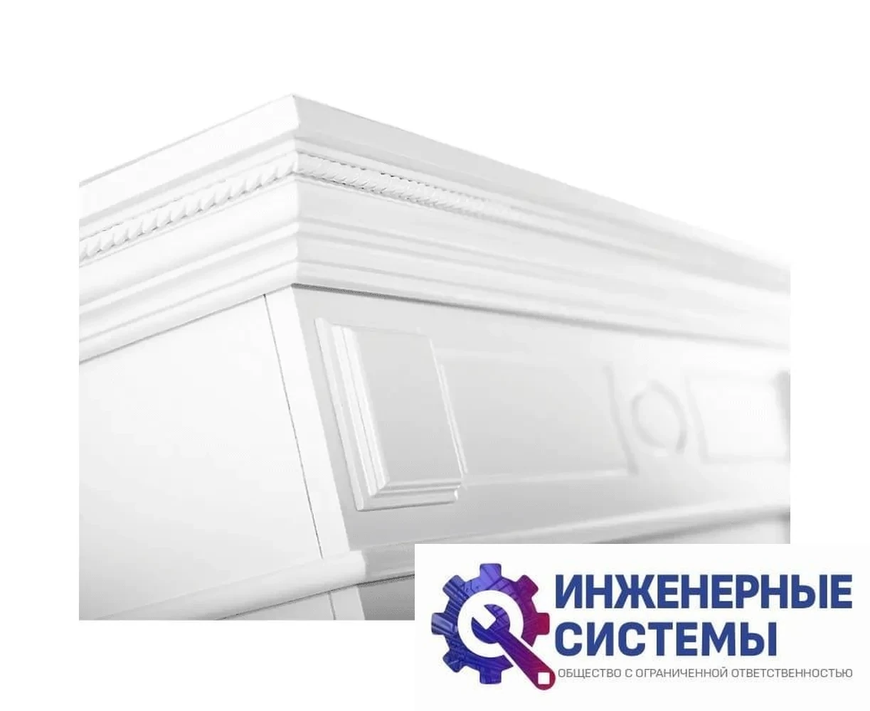 Каминокомплект: Биокамин Firelight BFP/P-2520, портал Bianco 25 белый, фото 2