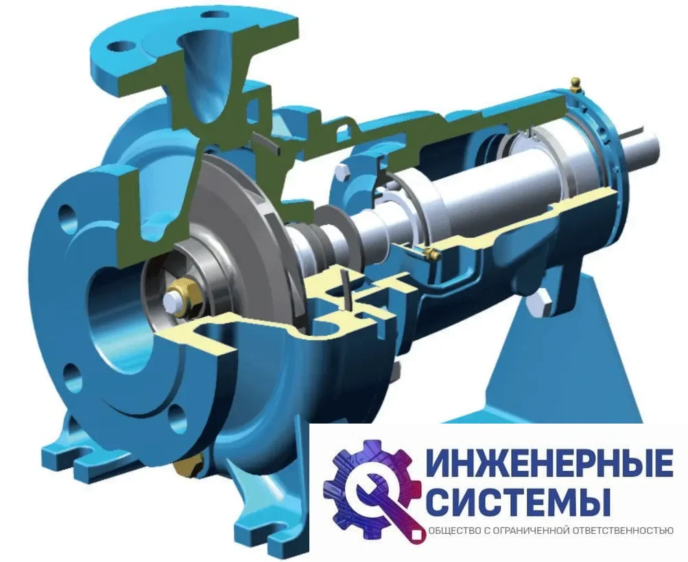 Calpeda N 40-125C/A (с мотором на раме) насос поверхностный, фото 2