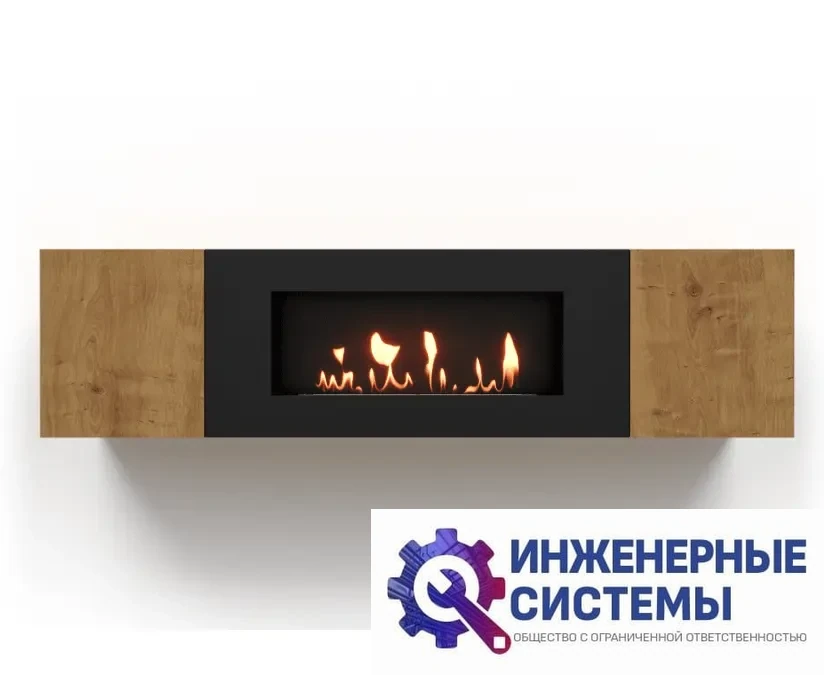 Firelight BFP-P1600 дуб вотан тумба с биокамином, фото 2