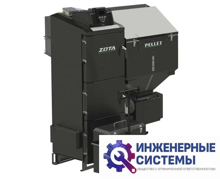 Zota Pellet Black - 45 твердотопливный котел, фото 2
