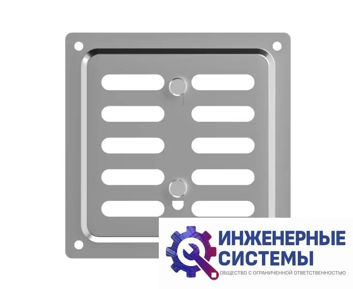 Era 1515MER Chrome решетка из оцинкованной стали, фото 2