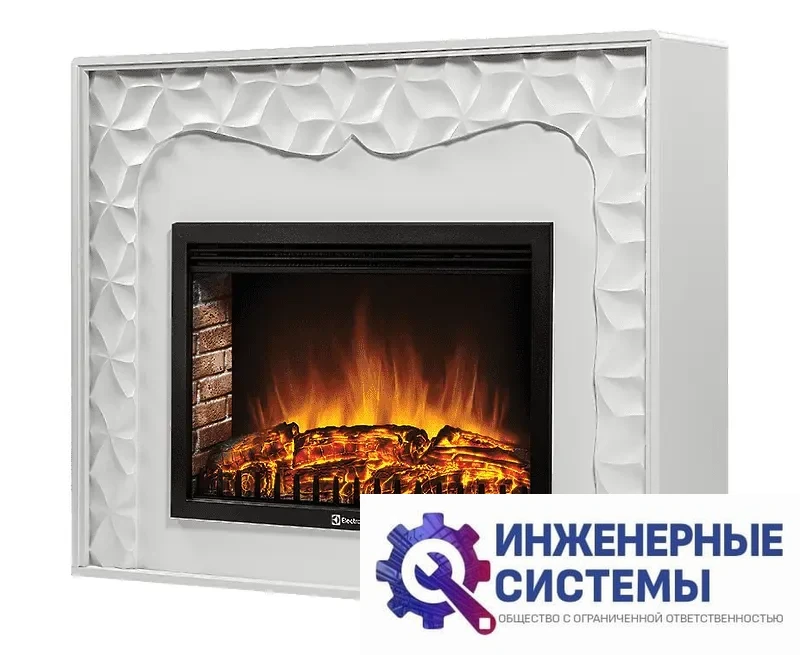 Firelight Vivo 30 портал для камина белый, фото 2