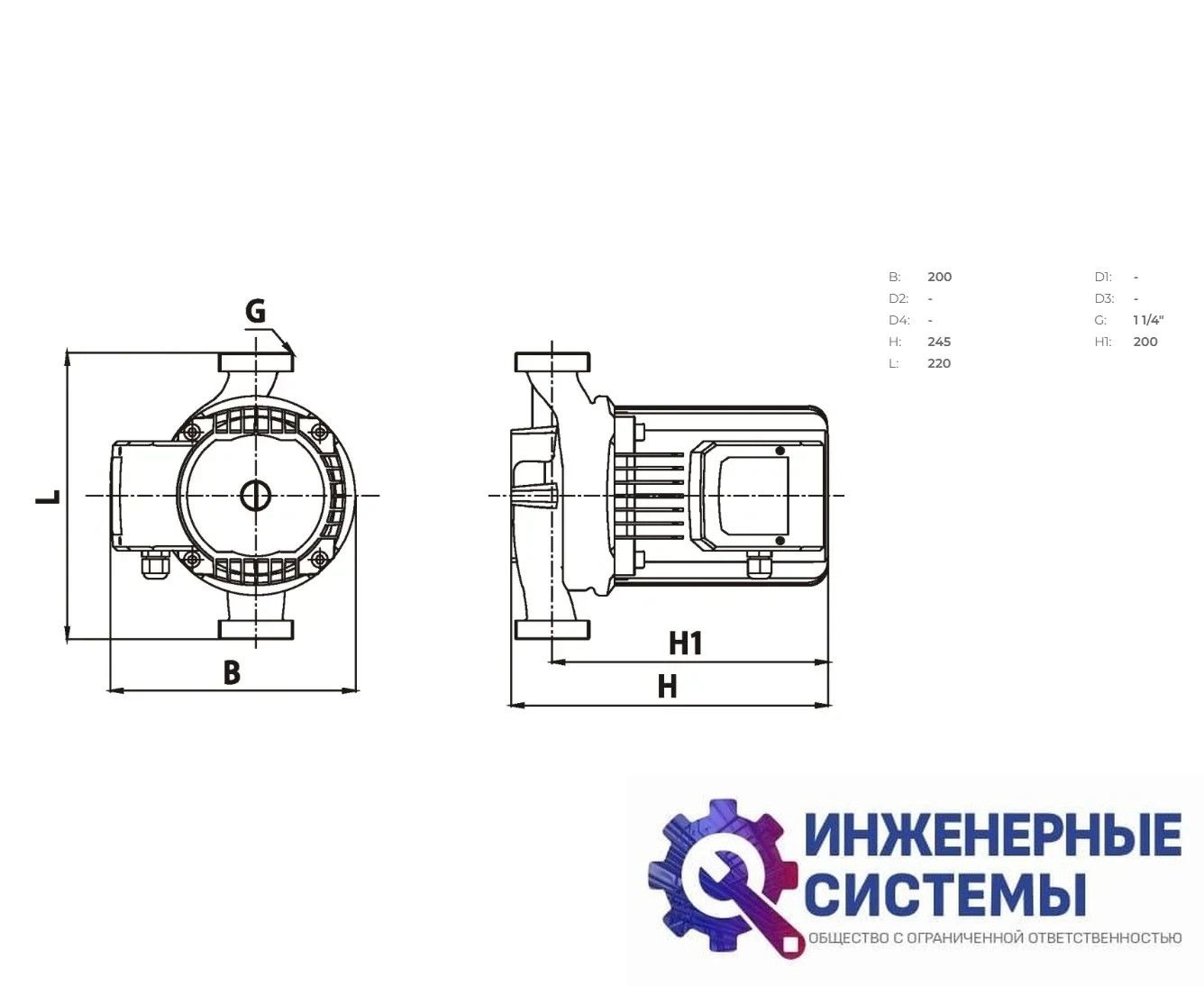 Onis CWR32-12-220 насос циркуляционный, фото 2