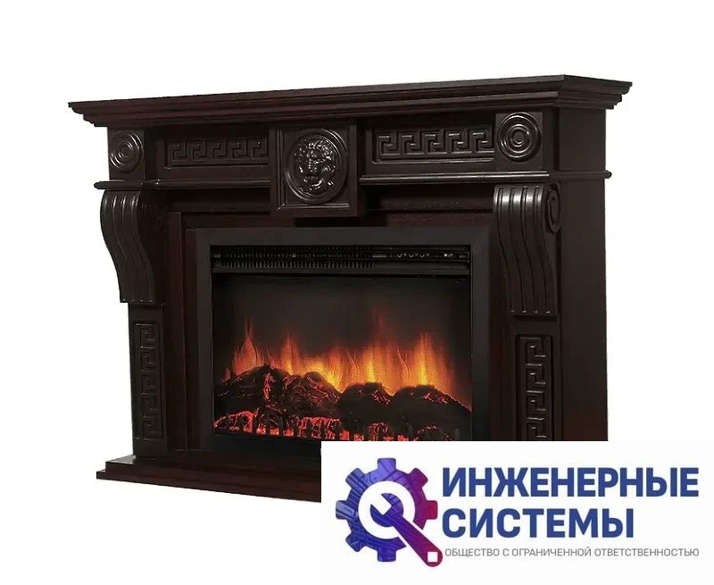 Firelight Vittoriano 30 портал для камина Темный дуб, фото 2